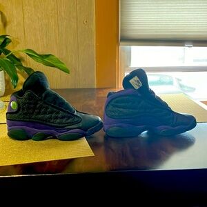 Jordan 13 court purple size 7 gs